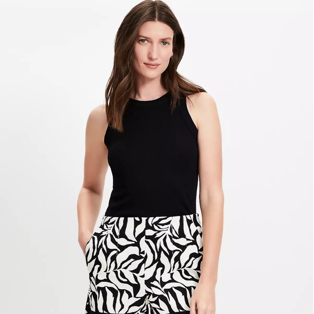 NWT LOFT Black Perfect Tank